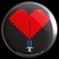 Love On Steroids Buttons