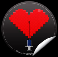 Love On Steroids Stickers